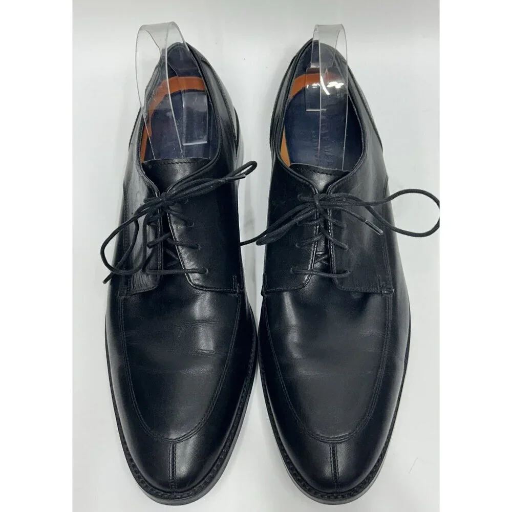 Cole Haan Grand Os Shoes Men’s Size 11.5M Lenox Hill Oxford Black Leather C11627